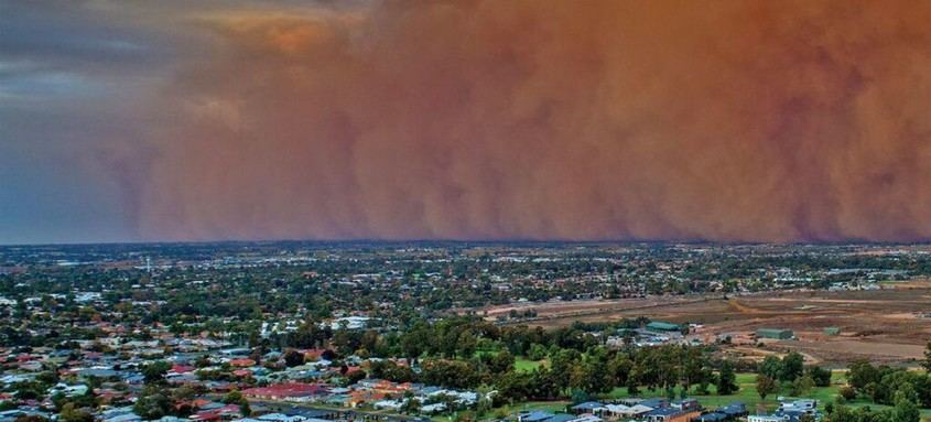 Las tormentas de arena y polvo, un desafío global creciente que afecta a millones