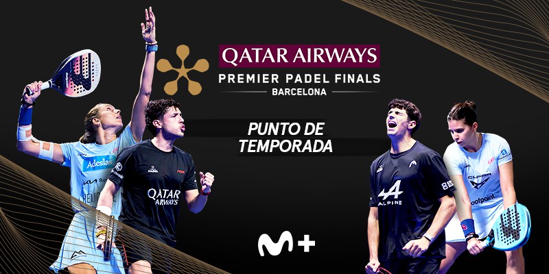 Las mejores parejas de pádel se enfrentan en las Premier Padel Finals de Barcelona