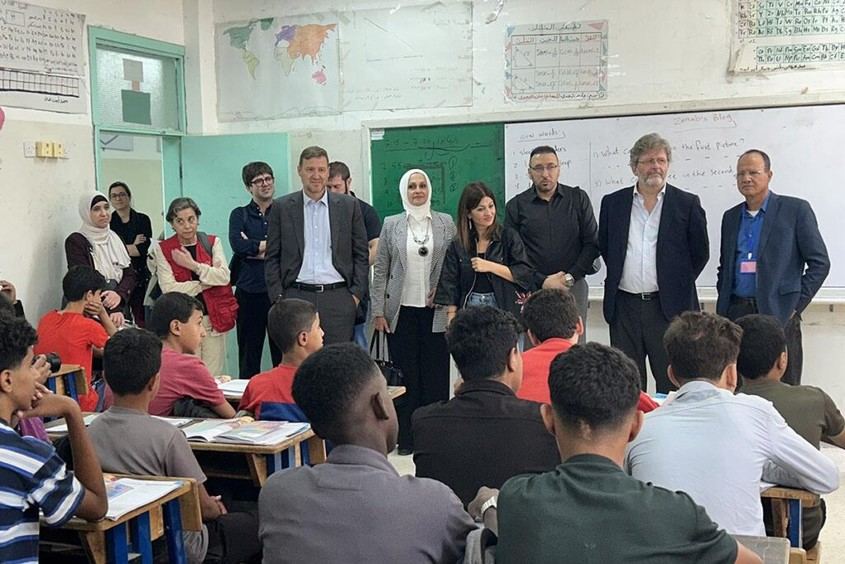 Sira Rego destaca el apoyo de España al pueblo palestino en su visita a Jerash