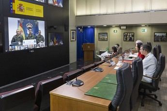 Robles destaca la contribución de España a la seguridad en el flanco Este de la OTAN
