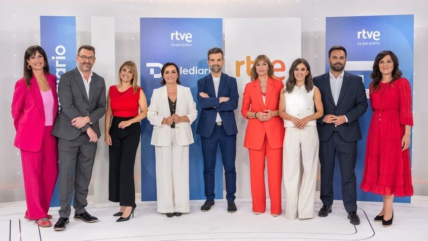 RTVE amplía su equipo de presentadores para los Telediarios 2025/26