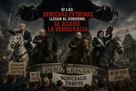 Si las derechas extremas llegan al gobierno; se acabó la democracia