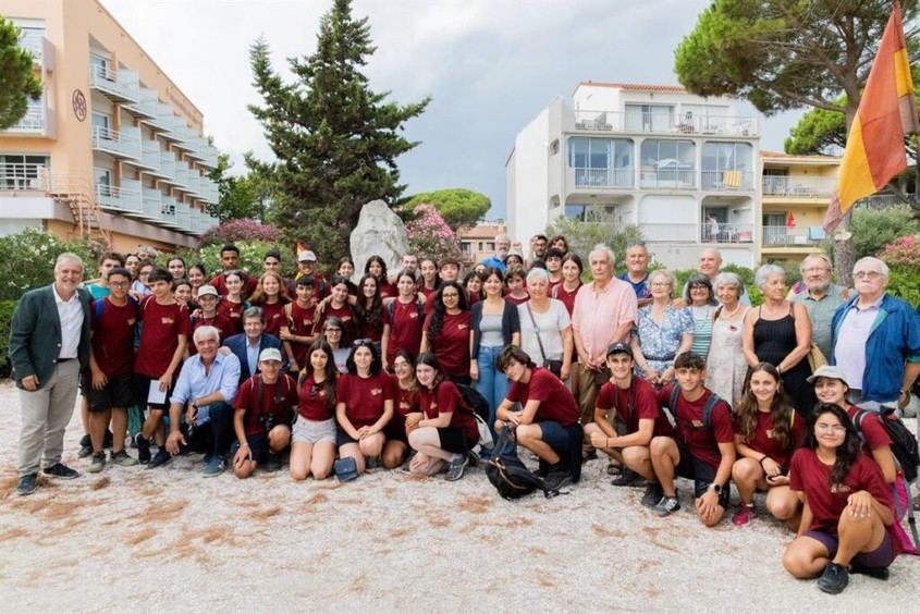 Sira Rego destaca la importancia de la juventud en la memoria democrática durante la 'Ruta al Exilio'