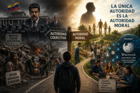 Venezuela (y Pedro Sánchez) lo demuestra: la única autoridad es la autoridad moral