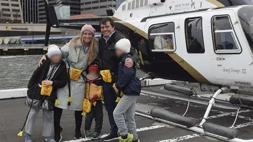 Tragedia en Nueva York: fallecen directivos de Siemens y sus tres hijos en accidente de helicóptero