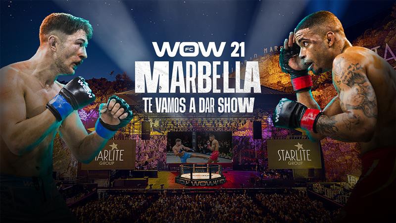 WOW 21 Marbella: La gran noche de MMA en exclusiva por Movistar Plus+