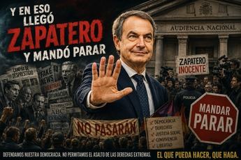Y en eso llegó Zapatero y mandó parar